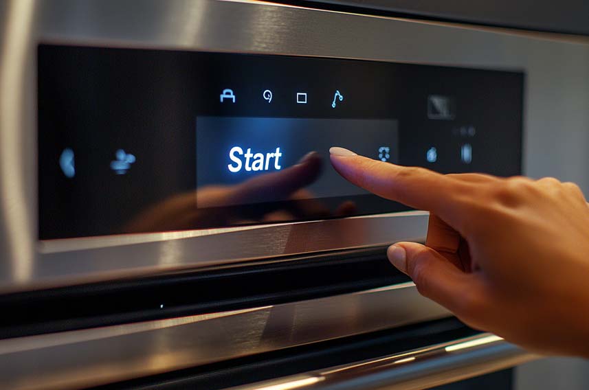 how to clean oven self cleaning